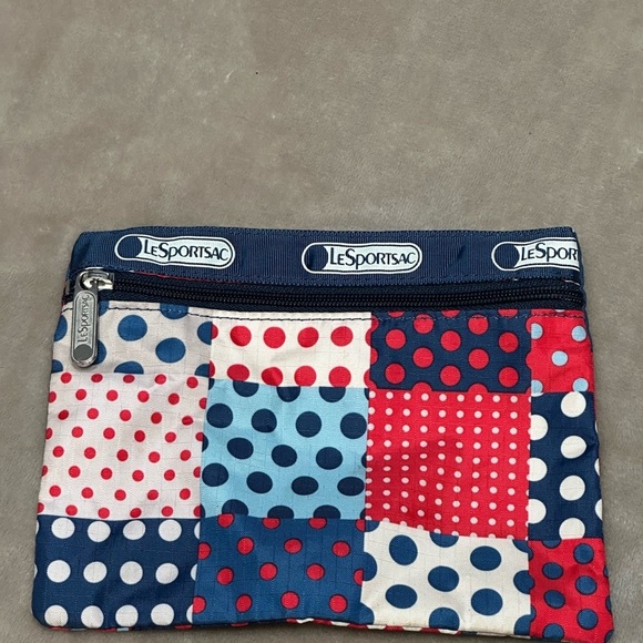 LeSportsac Adjustable Strap Americana Patchwork Bag Purse - Picture 16 of 16